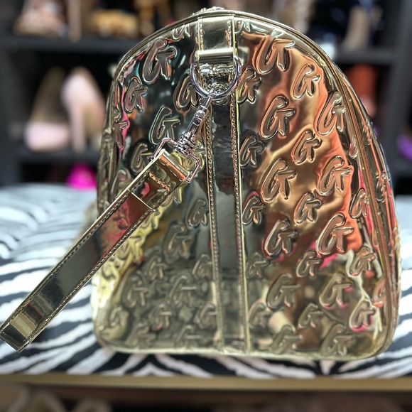 Glamaholic Metallic Monogram Duffle Bag - Picture 3 of 7